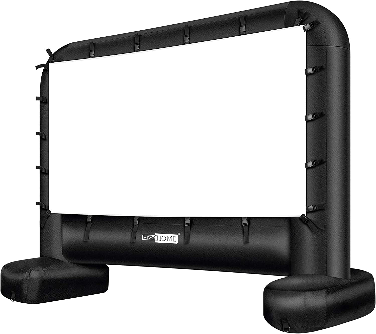 Inflatable factory movie screen